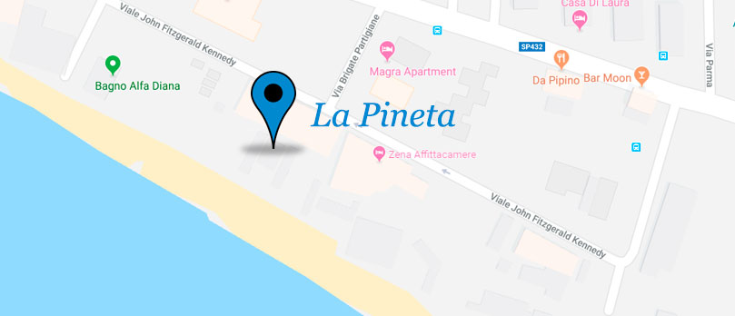 visualizza La Pineta su google map