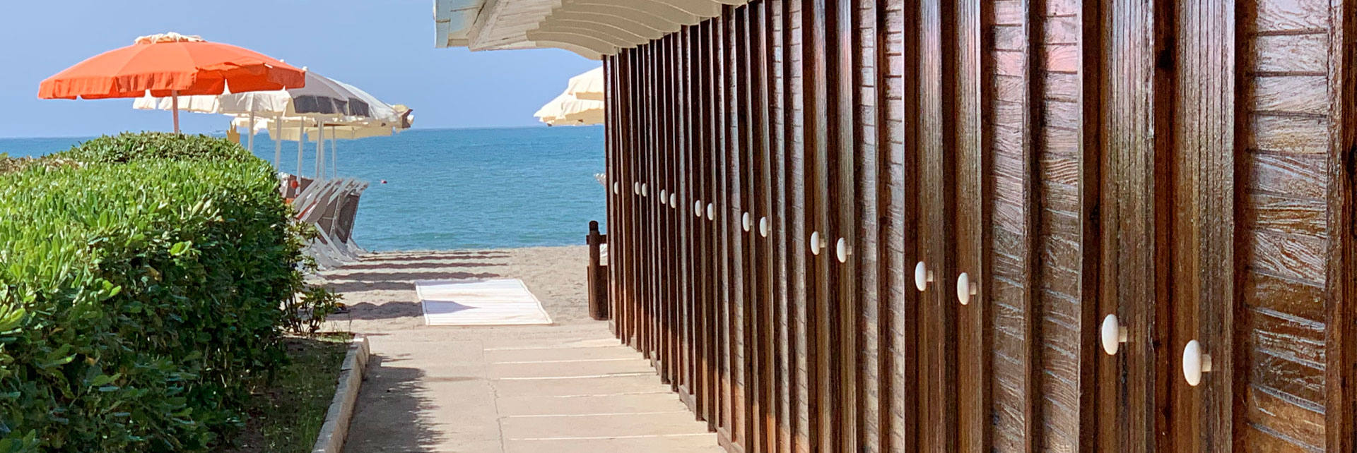 La Pineta, Stabilimento Balneare della famiglia Bertoni, Marinella di Sarzana